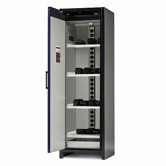 Battery Cabinet Anti Belt Alarm Storage Safety Cabinet with Hole Fireproof Cabinet
