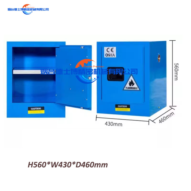 Battery Cabinet Anti Belt Alarm Storage Safety Cabinet with Hole Fireproof Cabinet