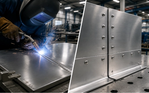 Welding vs. Riveting: Best Sheet Metal Joining Method Welding vs. Riveting: Best Sheet Metal Joining Method