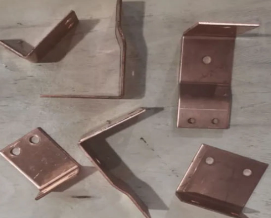 Copper laser cut parts